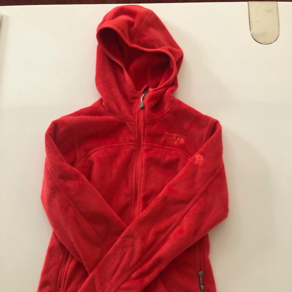 Mountain Hardwear - Cherry Red Hooded Fleece - XS